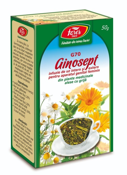 Ceai Ginosept, G70, 50g, Fares