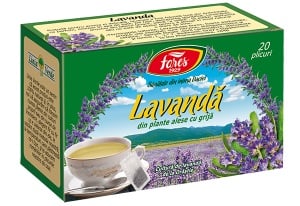 Ceai lavanda, 20 plicuri, Fares