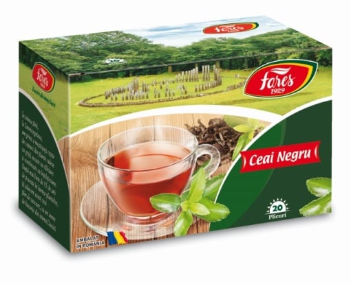 Ceai negru, 20 plicuri, Fares