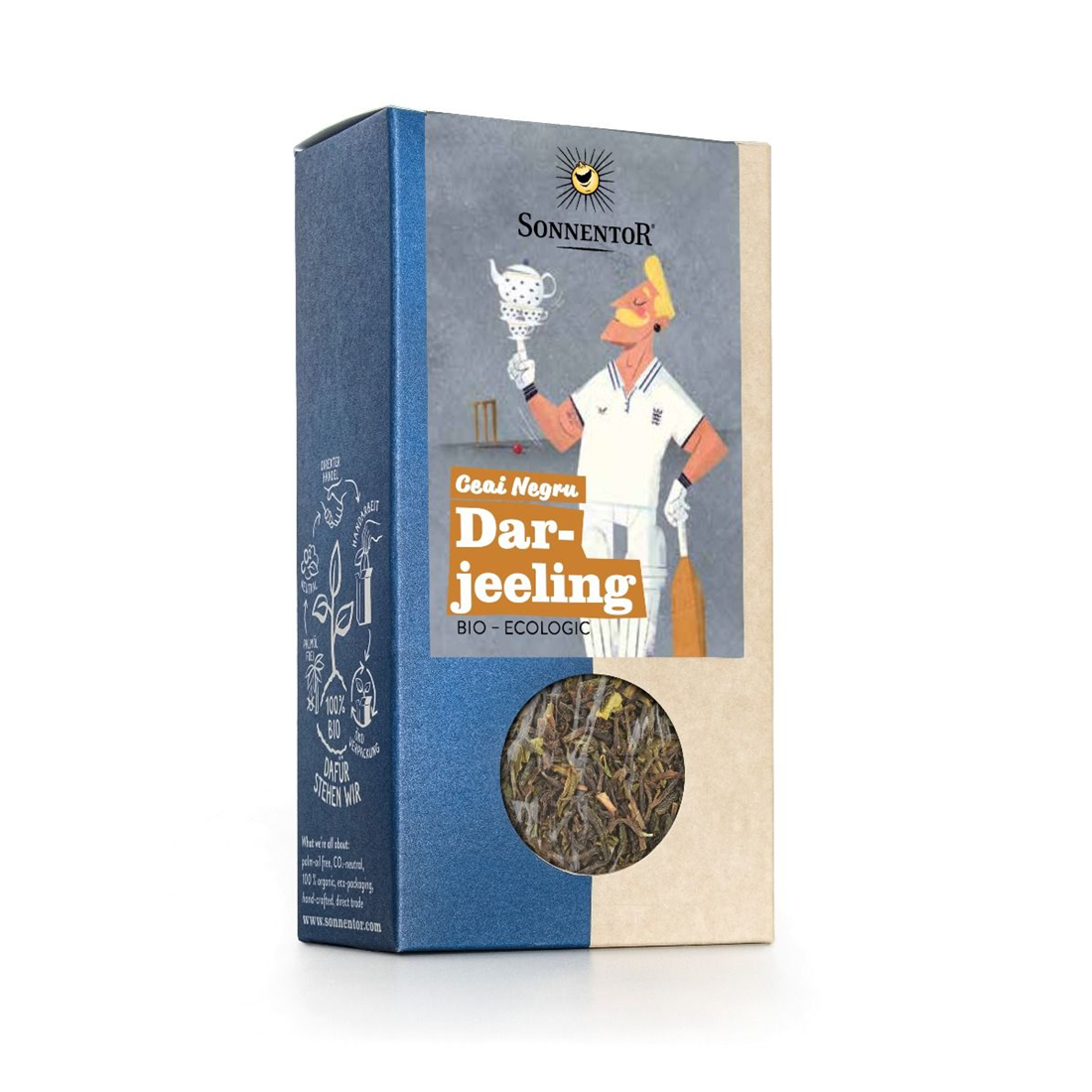Ceai Negru Bio Darjeeling, 100 g, Sonnentor