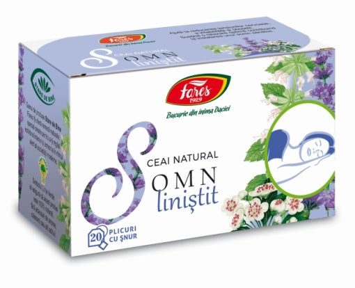 Ceai Somn linistit, 20 plicuri, Fares