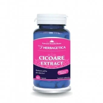 Cicoare Extract, 60 capsule, Herbagetica