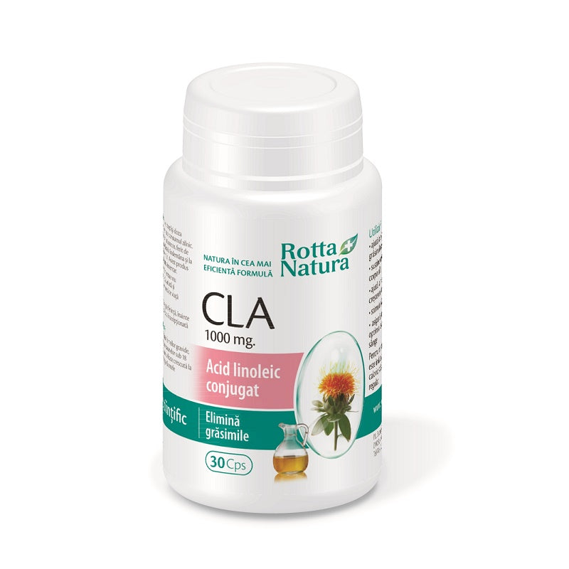 CLA, 1000 mg, 30 capsule, Rotta Natura