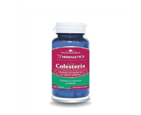 Colesterix, 60 capsule, Herbagetica
