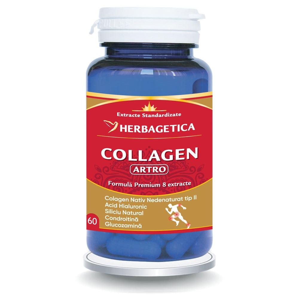 Collagen artro, 60 capsule, Herbagetica