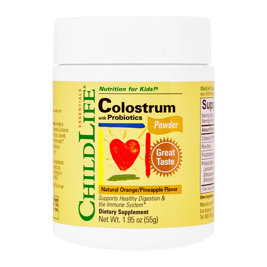 Colostrum with Probiotics Childlife Essentials, 55 g, Secom