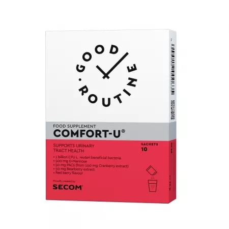 Comfort-U Good Routine, 10 plicuri, Secom