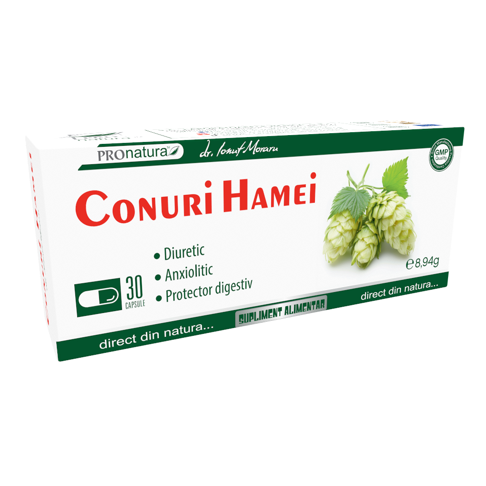 Conuri Hamei, 30 capsule, Pro Natura