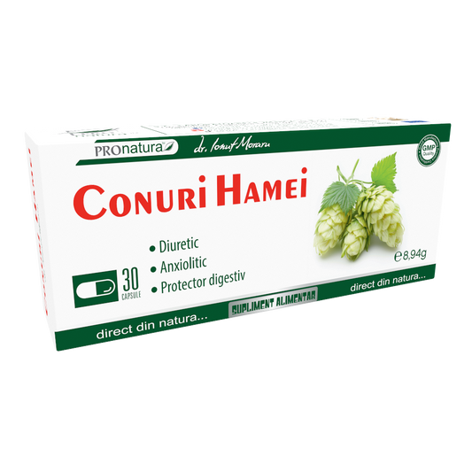 Conuri Hamei, 30 capsule, Pro Natura