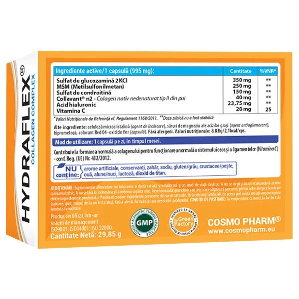 Hydraflex Colagen Complex, Good Remedy, 30 capsule, Cosmopharm