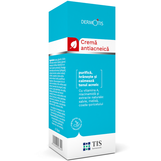 Crema antiacneica Q4U, 50 ml, Tis Farmaceutic