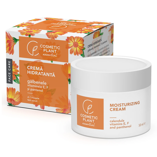 Crema hidratanta cu galbenele Essential, 50 ml, Cosmetic Plant
