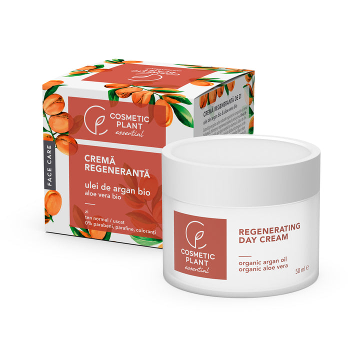 Crema regeneranta de zi Essential, 50 ml, Cosmetic Plant