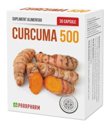 Curcuma 500, 30 capsule, Parapharm