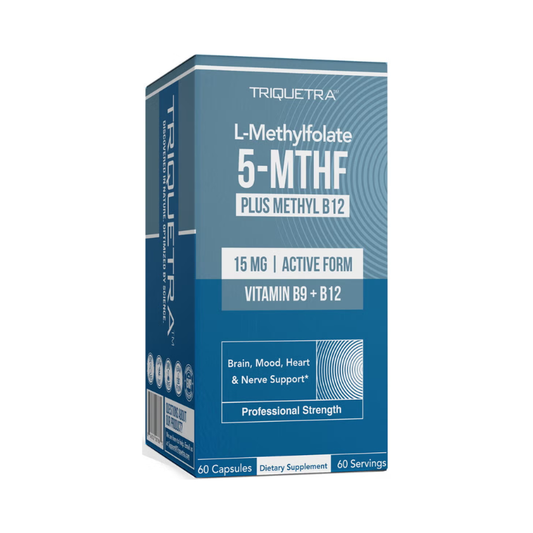 Triquetra L-methylfolate 5-mthf, Forma Activa De Acid Folic, 60 Cps