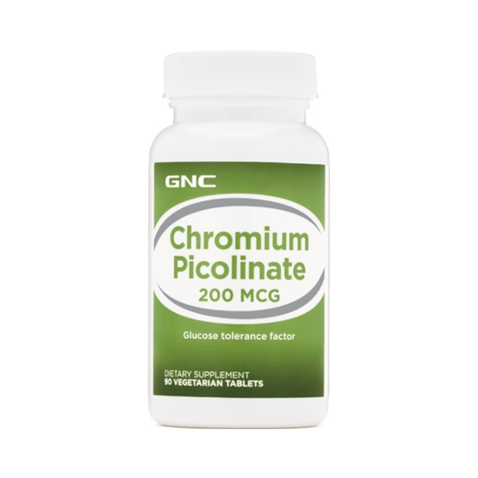 GNC Chromium Picolinate 200 Mcg, Crom Picolinat, 90 Tb