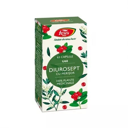 Diurosept, U68, 63 capsule, Fares