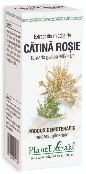 Extract din mladite de catina rosie (tamarix), 50ml, PlantExtrakt