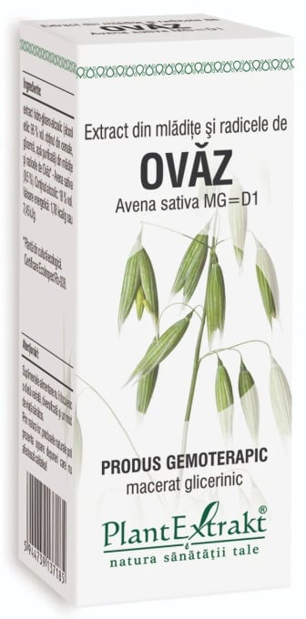 Extract din mladite si radicele de ovaz, 50ml, PlantExtrakt