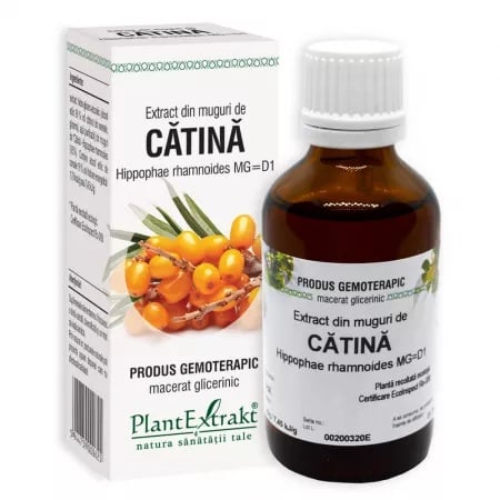 Extract din muguri de catina, 50ml, PlantExtrakt