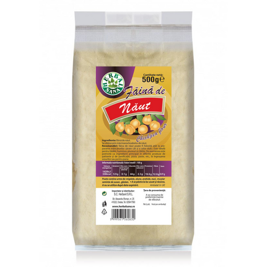 Faina din naut, 500 g, Herbal Sana