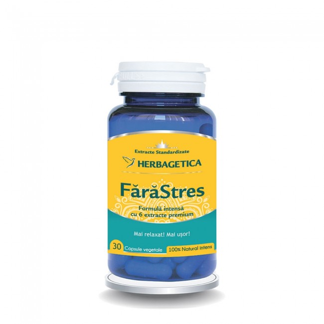 Fara Stres,  30 Capsule, Herbagetica