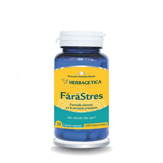 Fara Stres,  30 Capsule, Herbagetica