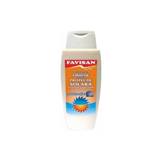 Favisol, Emulsie Protectie Solara, Spf 15, 250Ml, Favisan