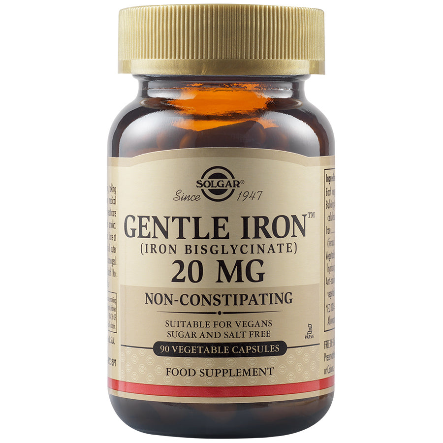 Gentle Iron (Fier cu actiune blanda) 20mg, 90cps, SOLGAR