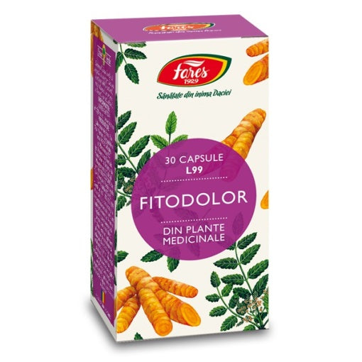 Fitodolor - L99, 30 capsule, Fares