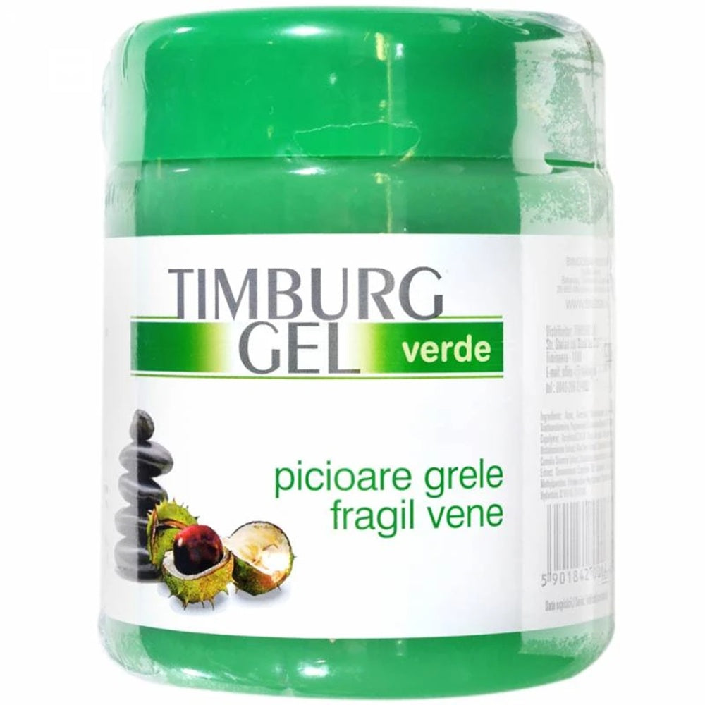 Gel verde de masaj Timburg, 500 g, Transrom