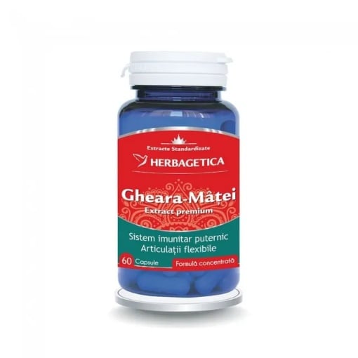 Gheara-Matei, 60 capsule, Herbagetica