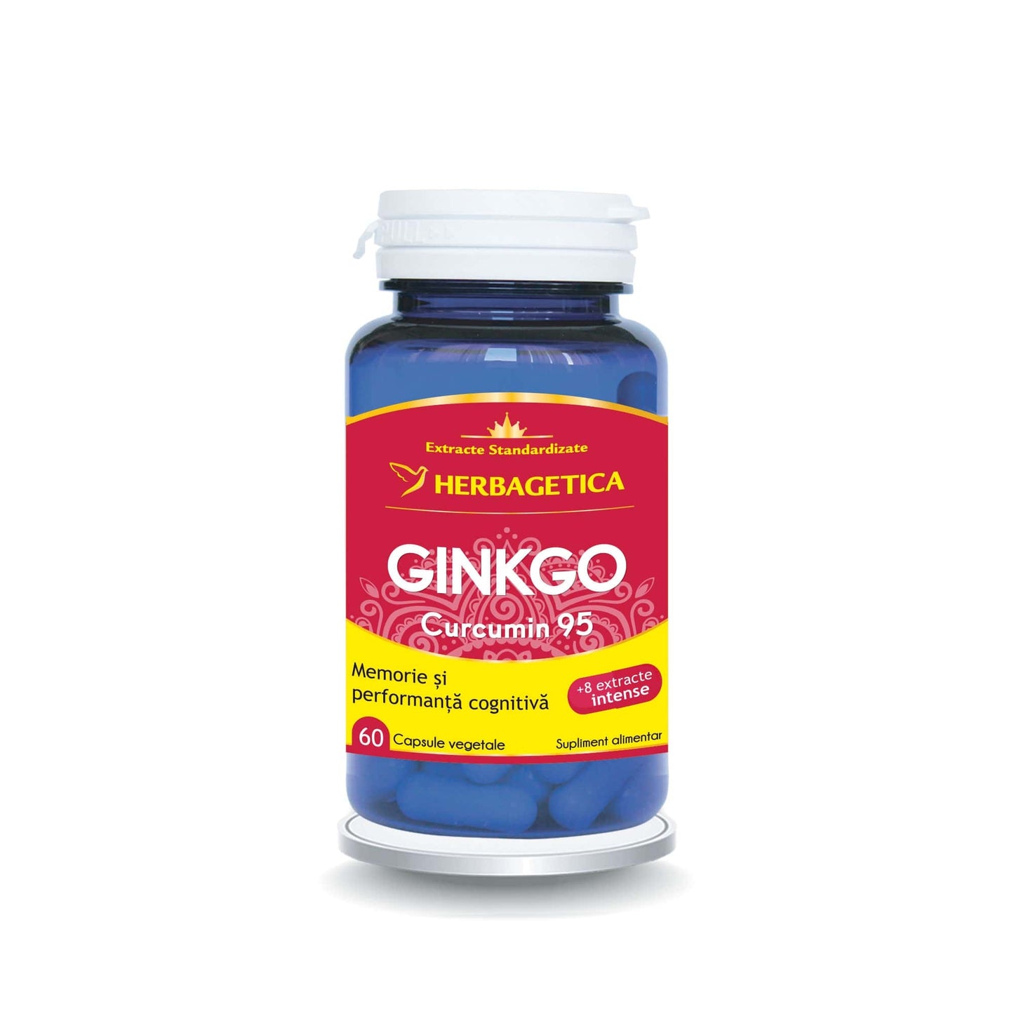 Ginkgo Curcumin95 60Cps, Herbagetica