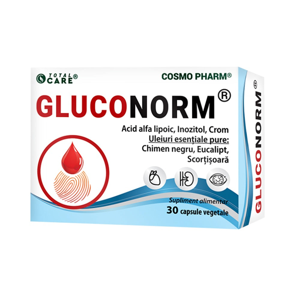 Gluconorm, 30 capsule, Cosmo Pharm
