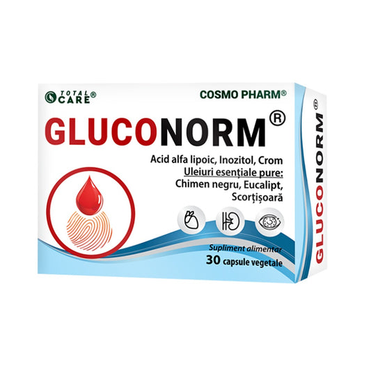 Gluconorm, 30 capsule, Cosmo Pharm