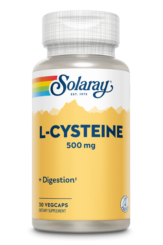 L-Cysteine 500mg Solaray, 30 capsule, Secom