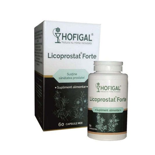 Licoprostat Forte, 60 capsule moi, Hofigal