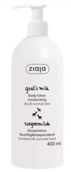 Lotiune de corp hidratanta cu proteina din lapte de capra, 400ml, Ziaja
