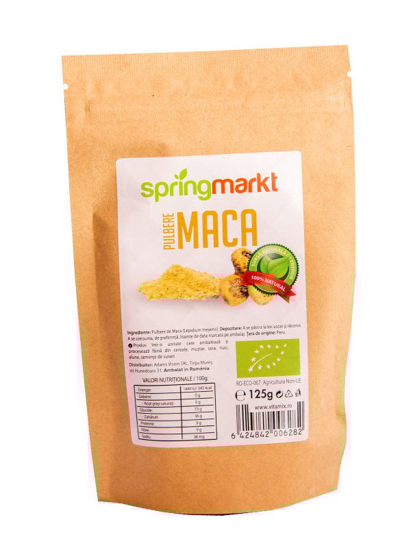 MACA PULBERE ECOLOGICA 125GR