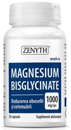 Magnesium Bisglycinate, 30 capsule, Zenyth