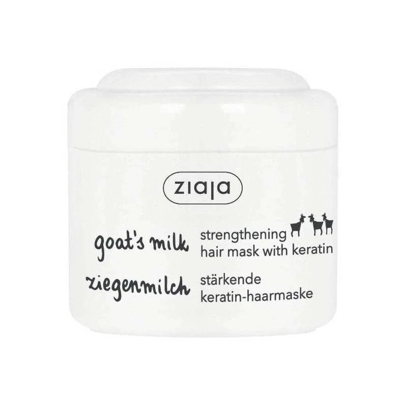 Masca De Par Cu Proteine Din Lapte De Capra Si Keratina Pentru Par Normal Si Uscat, 200Ml, Ziaja