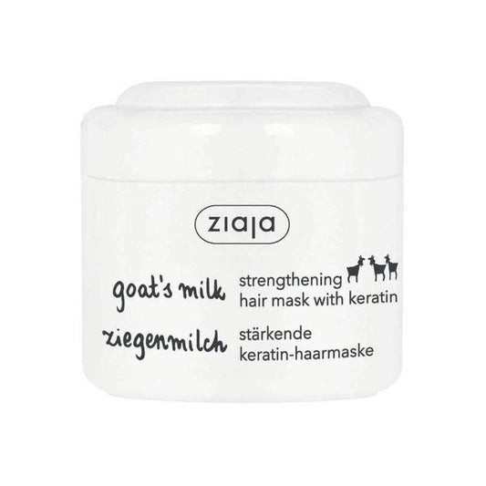 Masca De Par Cu Proteine Din Lapte De Capra Si Keratina Pentru Par Normal Si Uscat, 200Ml, Ziaja