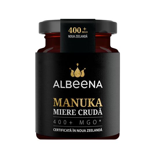 Miere De Manuka Cruda Albeena, Mgo 400+, 200 G, Nutrific