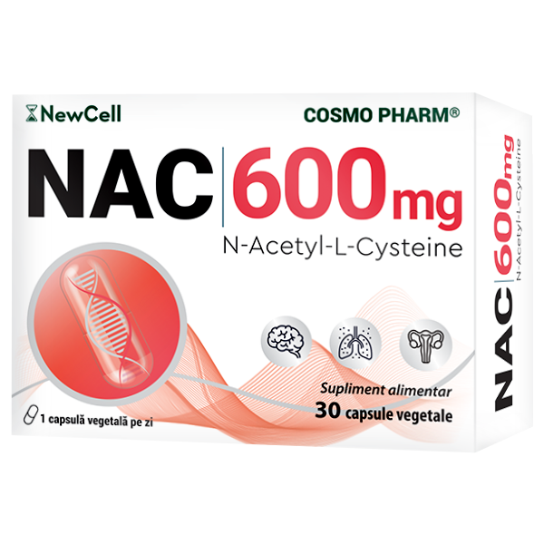 NAC, 600 mg, 30 capsule, Cosmo Pharm