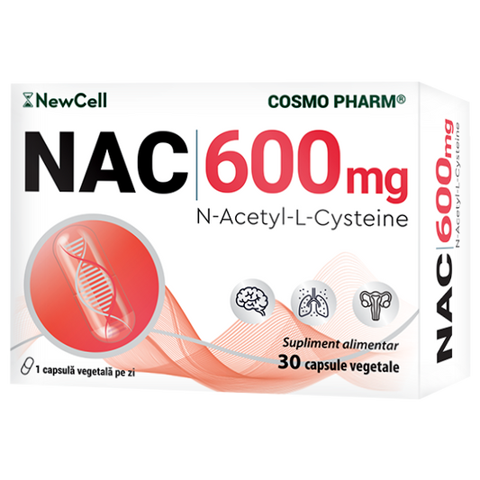 NAC, 600 mg, 30 capsule, Cosmo Pharm