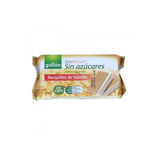 Napolitane Cu Vanilie, Fara Zahar, 60G, Gullon