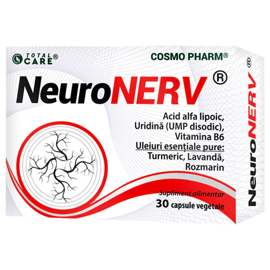 Neuronerv, 30 capsule vegetale, Cosmo Pharm