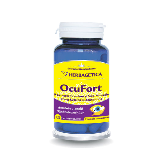 Optifort Sănătatea Ochilor și Vedere – Remedii Naturale pentru Ochi – FreshPlant.ro