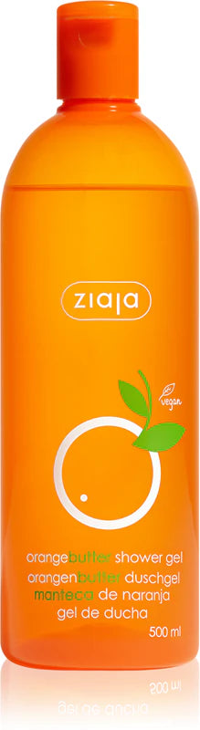 Gel De Dus Cremos, Orange Butter, 500Ml, Ziaja