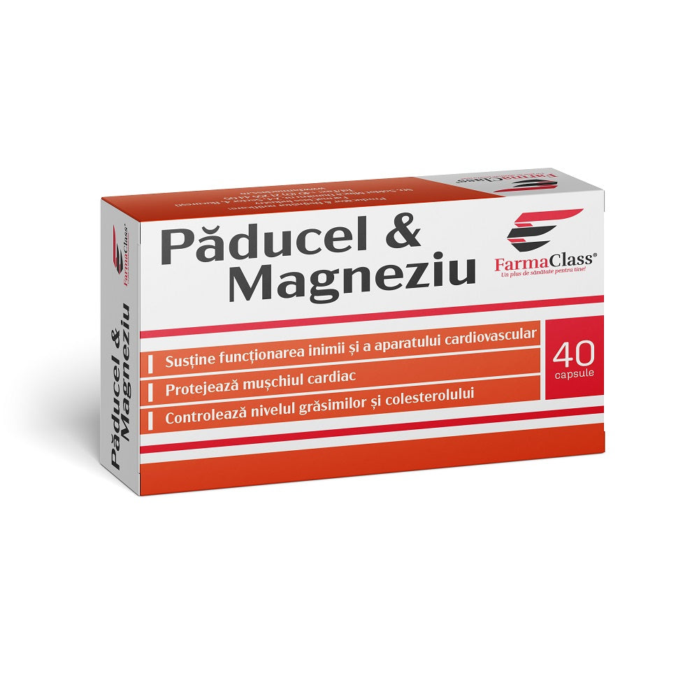 Paducel si Magneziu, 40 capsule, FarmaClass